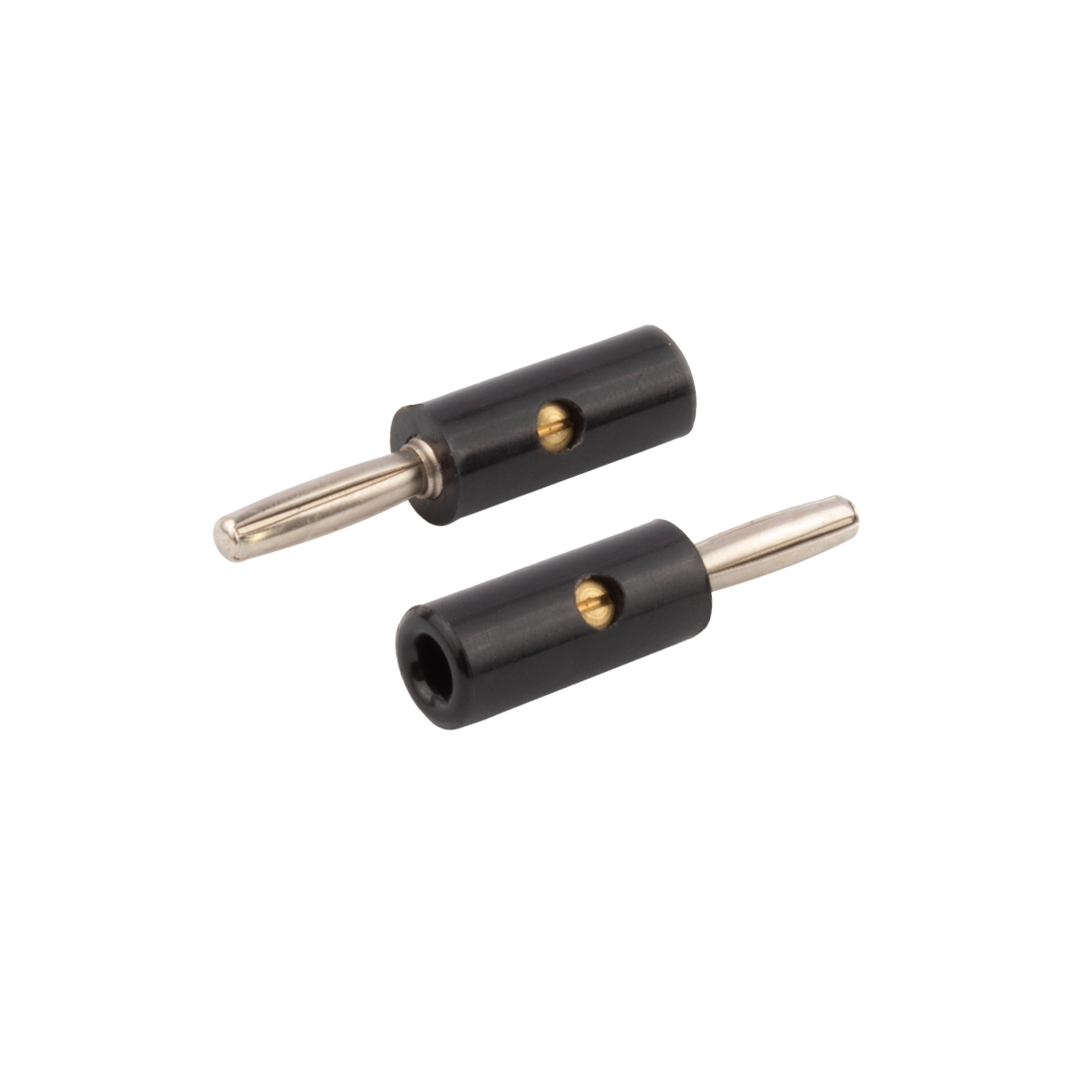 Plug Banana Aislado con Tornillo - 4mm